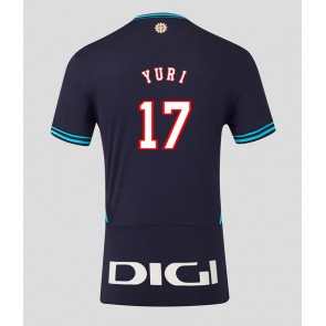 Billiga Athletic Bilbao Yuri Berchiche #17 Bortatröja 2025-26 Kortärmad